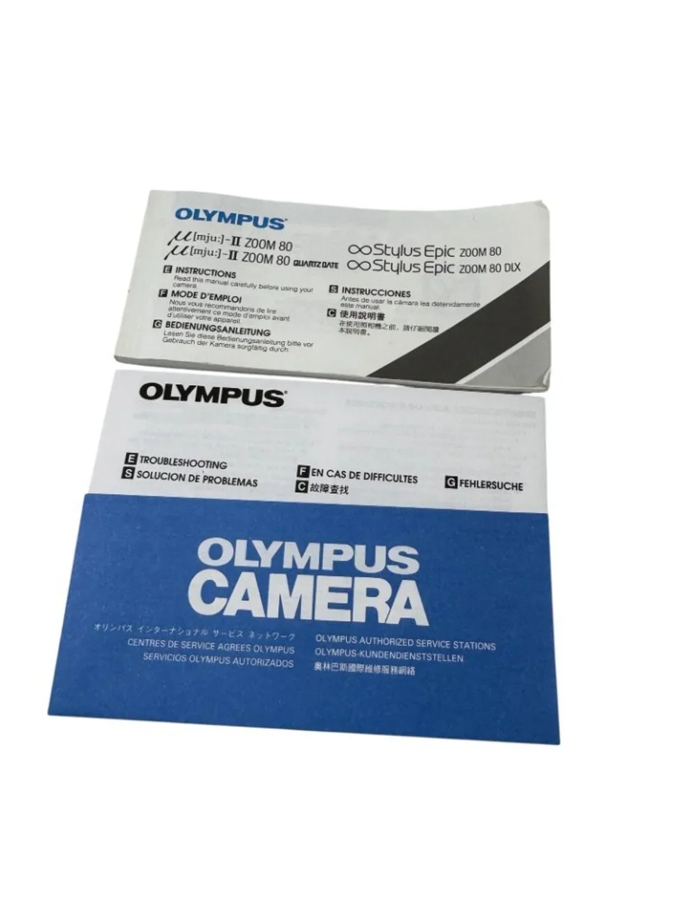 Olympus Stylus Epic Zoom 80 Film Camera Compact Vintage 1999 Made in Japan